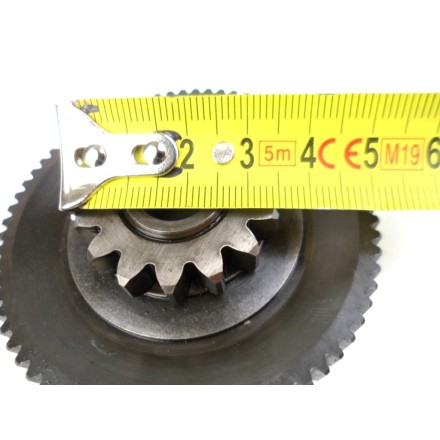 COPPIA INGRANAGGI STARTER RINVIO MOTORINO AVVIAMENTO KAWASAKI NINJA ZX-10R 2007