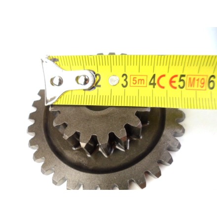 COPPIA INGRANAGGI STARTER RINVIO MOTORINO AVVIAMENTO KAWASAKI NINJA ZX-10R 2007