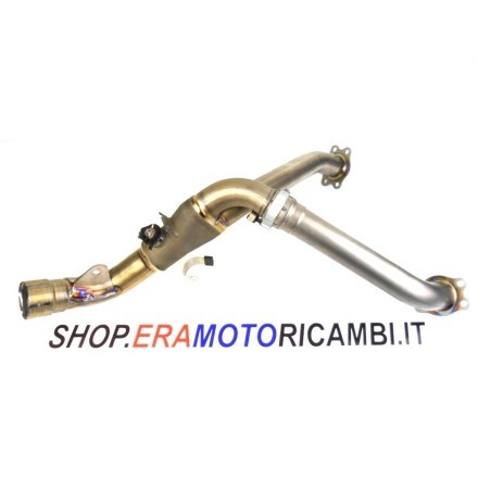 COPPIA RACCORDI TUBI COLLEGAMENTO TERMINALI SCARICO KAWASAKI NINJA ZX-10R 2007