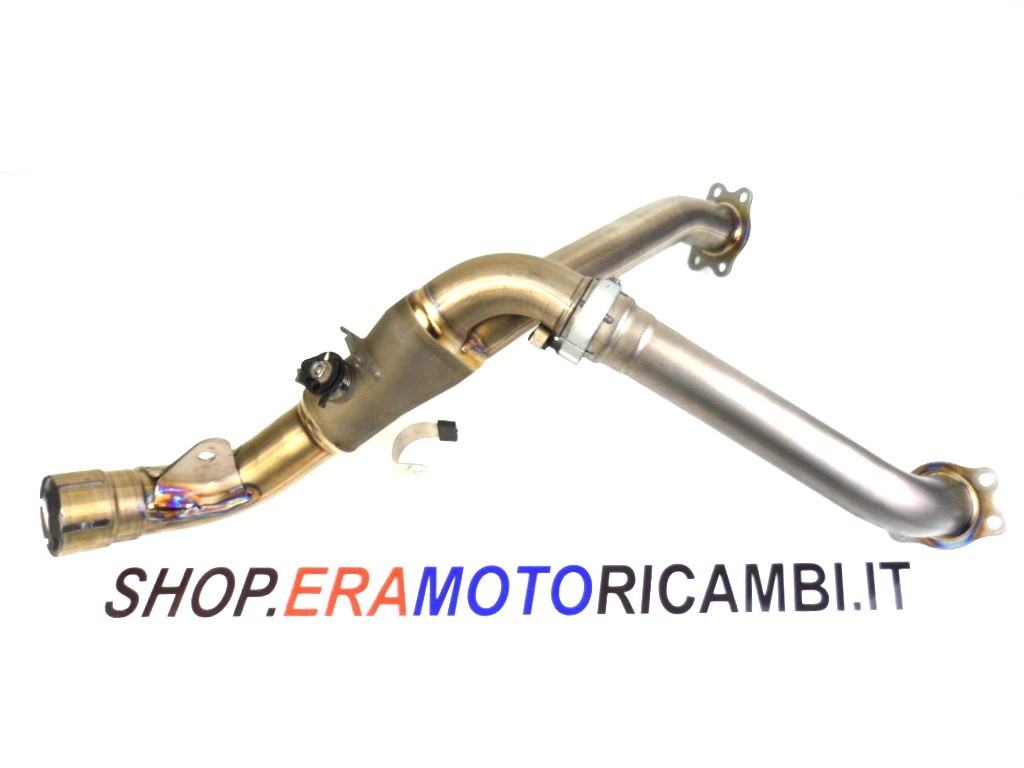 Pair of pipe fittings connecting exhaust terminals KAWASAKI NINJA