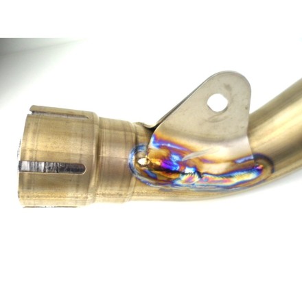 COPPIA RACCORDI TUBI COLLEGAMENTO TERMINALI SCARICO KAWASAKI NINJA ZX-10R 2007