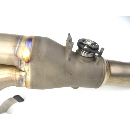 COPPIA RACCORDI TUBI COLLEGAMENTO TERMINALI SCARICO KAWASAKI NINJA ZX-10R 2007