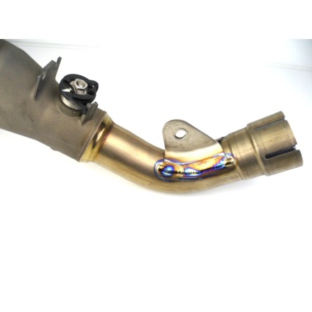 COPPIA RACCORDI TUBI COLLEGAMENTO TERMINALI SCARICO KAWASAKI NINJA ZX-10R 2007