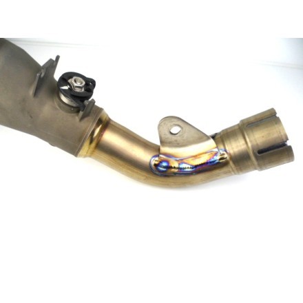 COPPIA RACCORDI TUBI COLLEGAMENTO TERMINALI SCARICO KAWASAKI NINJA ZX-10R 2007