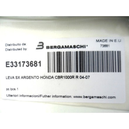 OKYAMI E33173681 LEVA SINISTRA FRIZIONE ARGENTO HONDA CBR 1000 RR 04-07