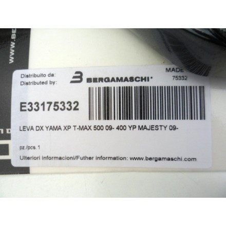 OKYAMI E33175332 LEVA DESTRA FRENO YAMAHA XP T-MAX 500 08- YP MAJESTY 400 09