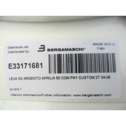 OKYAMI E33171681 LEVA SINISTRA ARGENTO FRIZIONE HONDA CB F HORNET 600 98-06