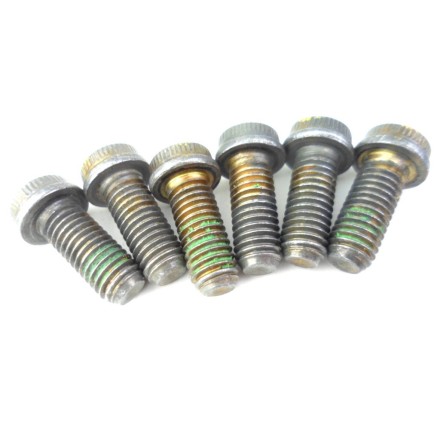 KIT x6 PERNI VITI BULLONI MONTAGGIO DISCO FRENO POSTERIORE DUCATI ST3 S ABS 2006