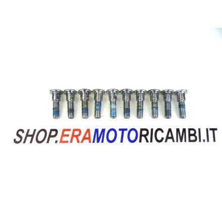 KIT x10 PERNI VITI BULLONI DISCHI FRENO ANTERIORE TRIUMPH SPEED TRIPLE 1050 2005