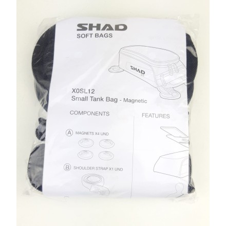 SHAD SHAD SL12M Borsa Magnetica Zainetto serbatoio MOTO DUCATI YAMAHA SUZUKI
