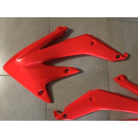 UFO original COPPIA PLASTICHE CARENE COVER SERBATOIO HONDA CRF 450 2005 2006
