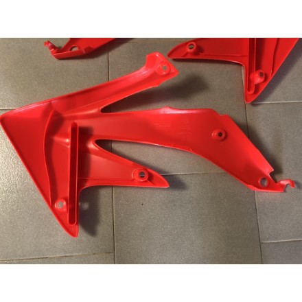 UFO original COPPIA PLASTICHE CARENE COVER SERBATOIO HONDA CRF 450 2005 2006