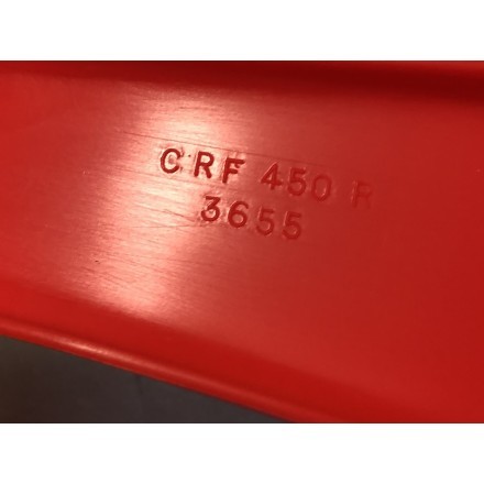 UFO original COPPIA PLASTICHE CARENE COVER SERBATOIO HONDA CRF 450 2005 2006