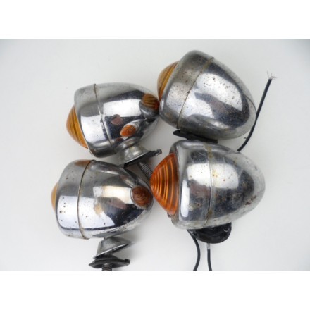 KIT x4 FRECCE INDICATORI DI DIREZIONE LAMPEGGIATORI HONDA VF 750 C 1985