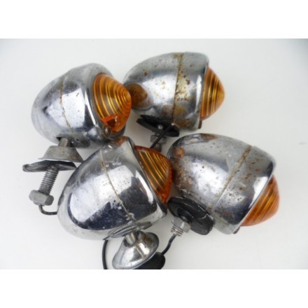 KIT x4 FRECCE INDICATORI DI DIREZIONE LAMPEGGIATORI HONDA VF 750 C 1985