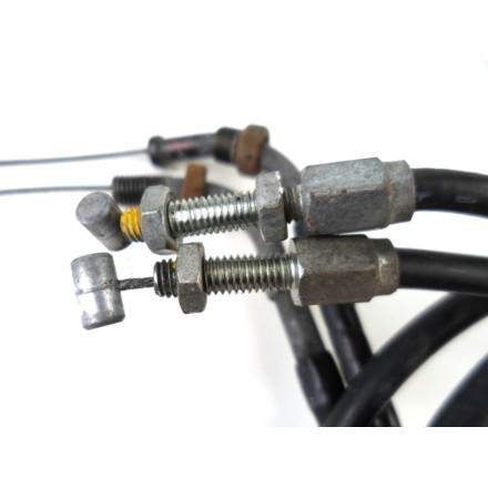 COMANDO GAS DESTRO CON CAVI ACCELERATORE E MANOPOLE MANUBRIO HONDA VF 750 C 1985