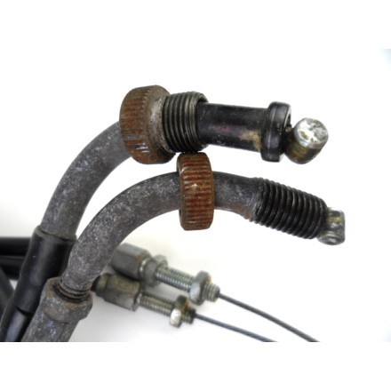 COMANDO GAS DESTRO CON CAVI ACCELERATORE E MANOPOLE MANUBRIO HONDA VF 750 C 1985