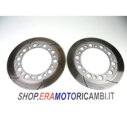 COPPIA DISCHI FRENO RUOTA ANTERIORE HONDA VF 750 C 1985