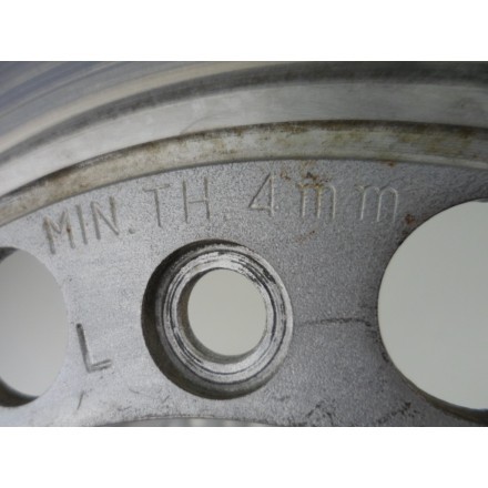 COPPIA DISCHI FRENO RUOTA ANTERIORE HONDA VF 750 C 1985