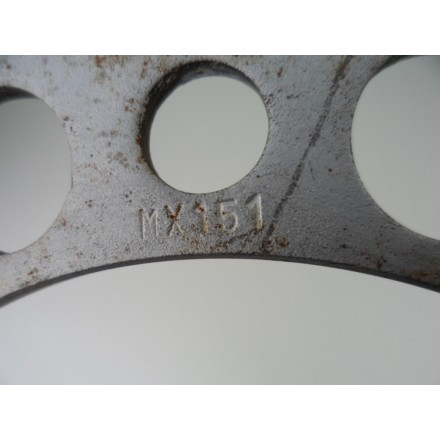 COPPIA DISCHI FRENO RUOTA ANTERIORE HONDA VF 750 C 1985