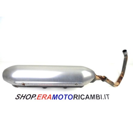 TERMINALE SCARICO SILENZIATORE MARMITTA ORIGINALE APRILIA SCARABEO 125 2002