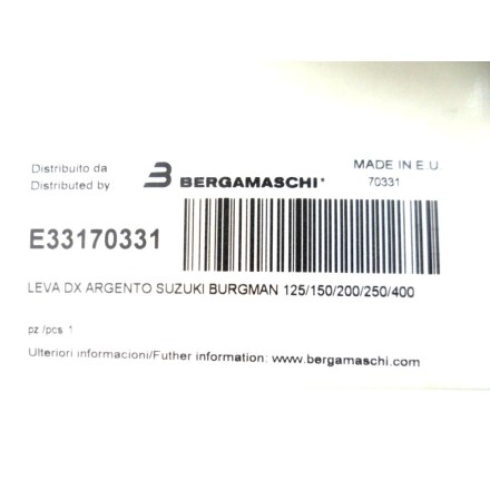 Okyami E33170331 LEVA DESTRA FRENO ANTERIORE SUZUKI BURGMAN 125 150 250 400
