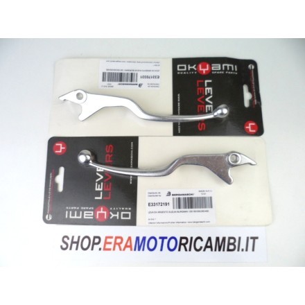 Okyami E33170331 E33172191 x2 COPPIA LEVE FRENO SUZUKI BURGMAN 125 150 250 400