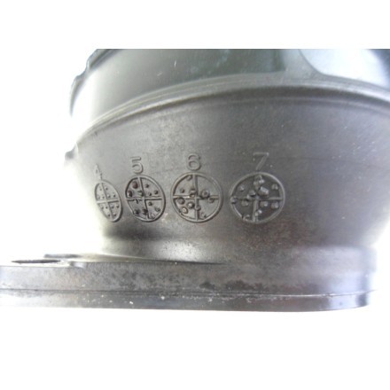 16065-0024 x2 COLLETTORI MANICOTTI ASPIRAZIONE MOTORE KAWASAKI VERSYS 650 2009