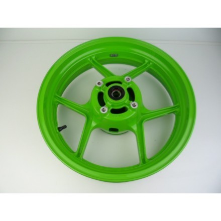 ENKEI COPPIA CERCHI RUOTE ANTERIORE E POSTERIORE VERDI KAWASAKI VERSYS 650 2009