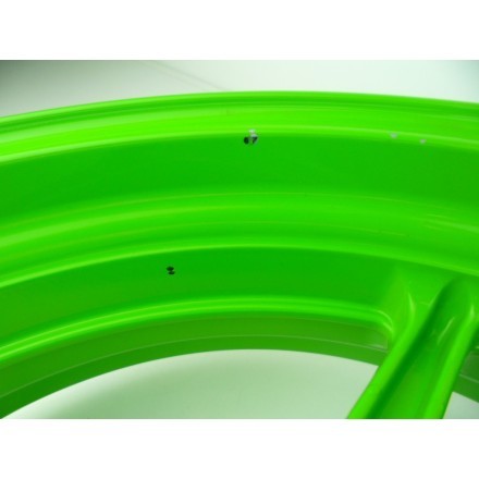 ENKEI COPPIA CERCHI RUOTE ANTERIORE E POSTERIORE VERDI KAWASAKI VERSYS 650 2009