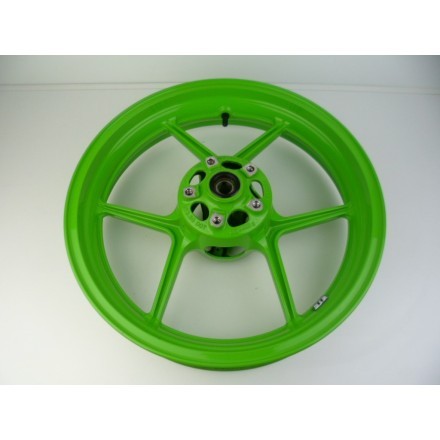 ENKEI COPPIA CERCHI RUOTE ANTERIORE E POSTERIORE VERDI KAWASAKI VERSYS 650 2009
