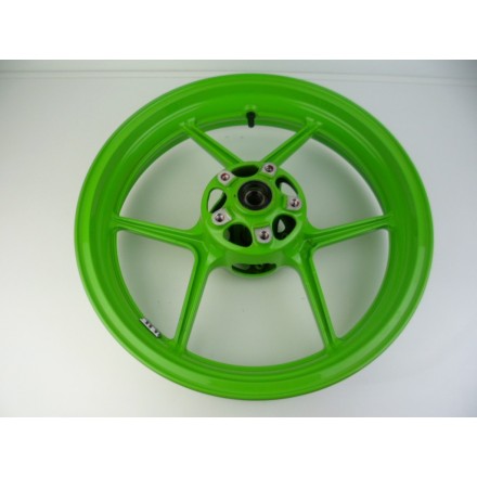 ENKEI COPPIA CERCHI RUOTE ANTERIORE E POSTERIORE VERDI KAWASAKI VERSYS 650 2009