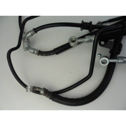 TUBI OLIO FRENI ANTERIORE E POSTERIORE COMPLETI OEM SUZUKI AN 400 BURGMAN 2007