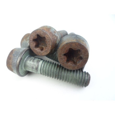 KIT x4 PERNI VITI BULLONI FISSAGGIO PINZE FRENO RUOTA ANTERIORE BMW R1150 R 2004