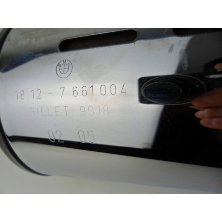 GILLET 18127661004 TERMINALE SCARICO SILENZIATORE MARMITTA OEM BMW R1150 R 2004