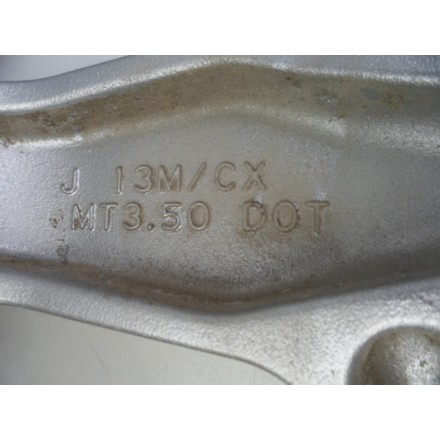 ENKEI 13x3.50 CERCHIO RUOTA CERCHIONE POSTERIORE OEM SUZUKI BURGMAN 400 AN 2005