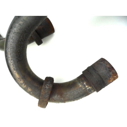 COPPIA COLLETTORI SCARICO CURVE MARMITTA MOTORE APRILIA PEGASO 650 GA 1996