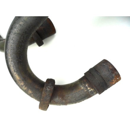 COPPIA COLLETTORI SCARICO CURVE MARMITTA MOTORE APRILIA PEGASO 650 GA 1996