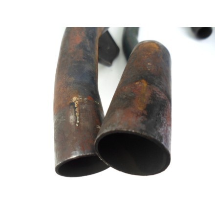 COPPIA COLLETTORI SCARICO CURVE MARMITTA MOTORE APRILIA PEGASO 650 GA 1996