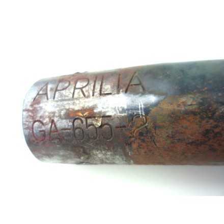 COPPIA COLLETTORI SCARICO CURVE MARMITTA MOTORE APRILIA PEGASO 650 GA 1996