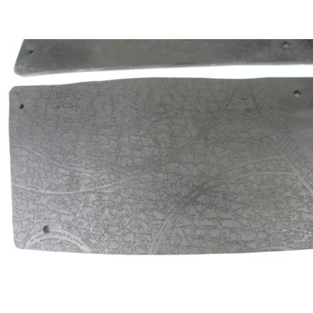 COPPIA GOMME TAPPETINI RIVESTIMENTO PEDANE POGGIA PIEDI YAMAHA T-MAX 530 2013