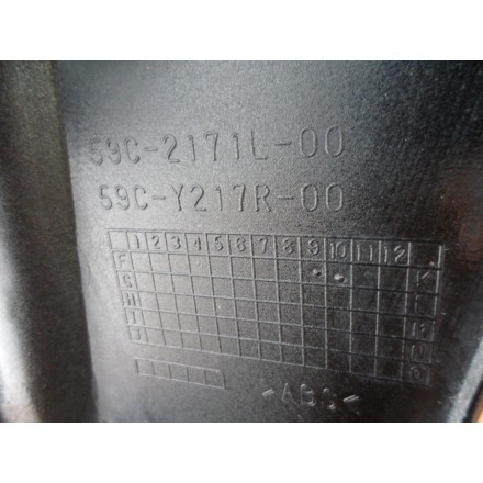 59C-2171L-00 CARENA FIANCHETTO COVER SOTTO PEDANA SINISTRO YAMAHA T-MAX 530 2013