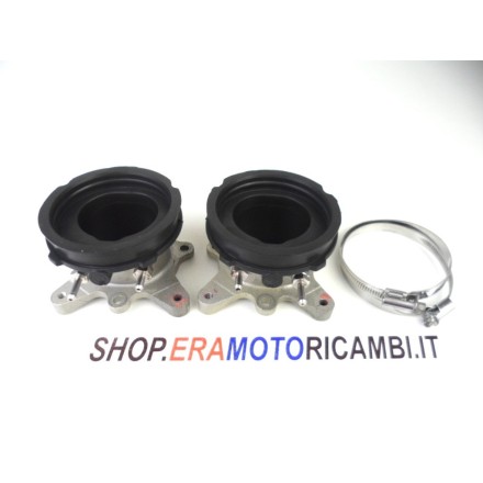 COPPIA COLLETTORI ASPIRAZIONE MOTORE CON FASCETTE DUCATI HYPERMOTARD 950 2020