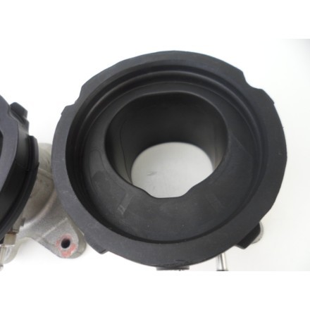 COPPIA COLLETTORI ASPIRAZIONE MOTORE CON FASCETTE DUCATI HYPERMOTARD 950 2020