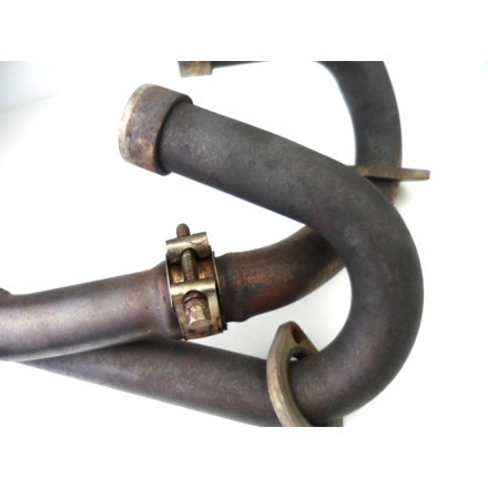 COPPIA COLLETTORI MARMITTA TUBI DI SCARICO MOTORE APRILIA PEGASO 650 STRADA 2008