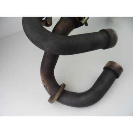 COPPIA COLLETTORI MARMITTA TUBI DI SCARICO MOTORE APRILIA PEGASO 650 STRADA 2008