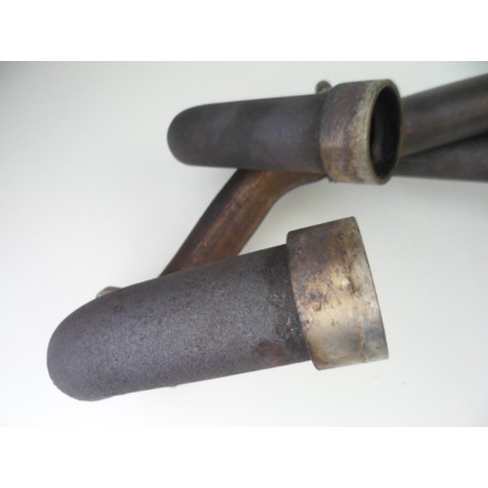 COPPIA COLLETTORI MARMITTA TUBI DI SCARICO MOTORE APRILIA PEGASO 650 STRADA 2008