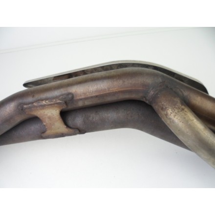 COPPIA COLLETTORI MARMITTA TUBI DI SCARICO MOTORE APRILIA PEGASO 650 STRADA 2008