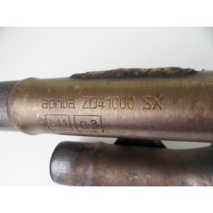 COPPIA COLLETTORI MARMITTA TUBI DI SCARICO MOTORE APRILIA PEGASO 650 STRADA 2008