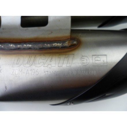 LAFRANCONI TERMINALI SCARICO SILENZIATORE MARMITTA DUCATI MONSTER 937 (950) 2022